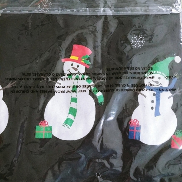 BEST SELLER Christmas Blouse Snowmen - Picture 3 of 4